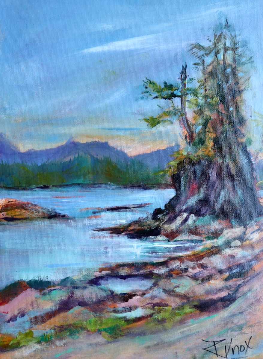 Sea Stacks Sunrise by Robin Knox 