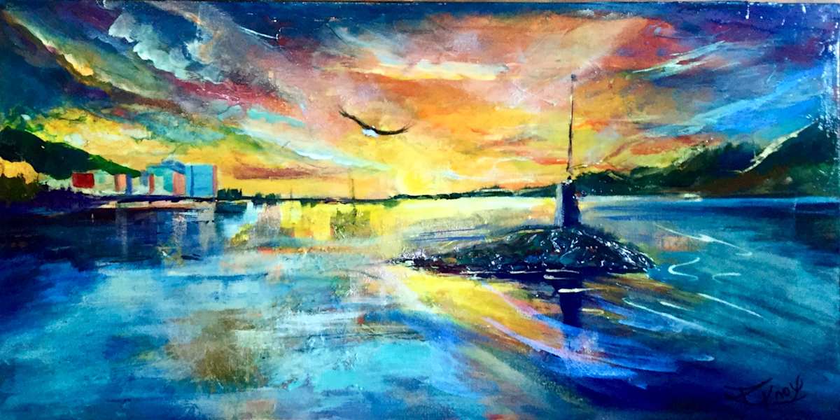 Day Is Done/ Prince Rupert B.C. by Robin Knox 