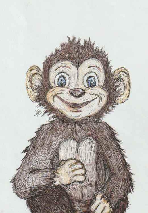 Happy Monkey by addison harper, Image 1.