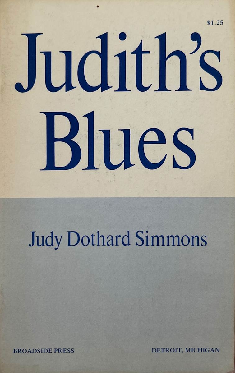 Judith's Blues by Judy Dothard Simmons, Image 1.