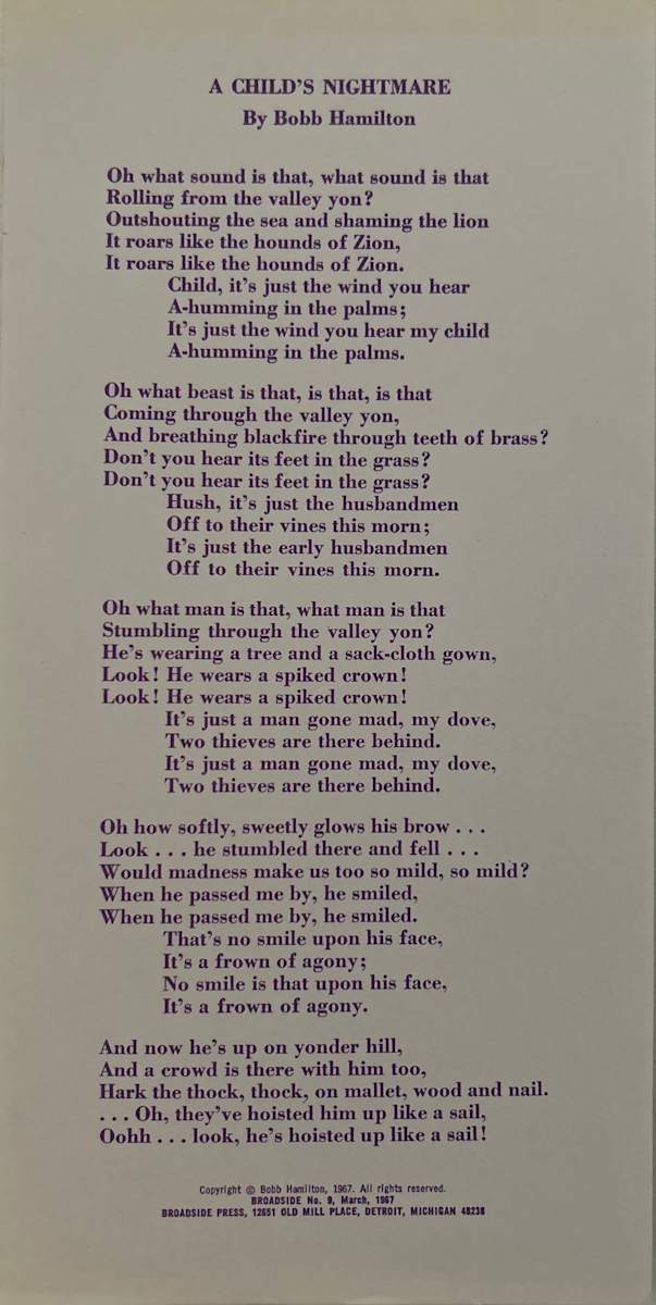 A Child's Nightmare by Bobb Hamilton, Image 1.