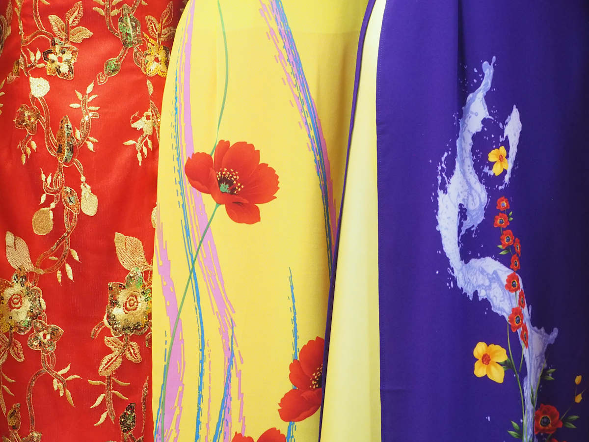 Silk Dress China Town II LA 2018 by James McElroy, Image 1.