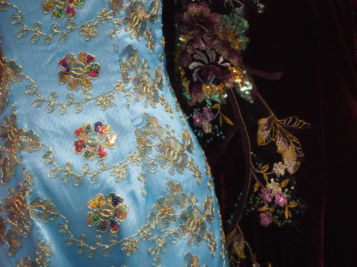 Silk Dress China Town LA 2018 by James McElroy 