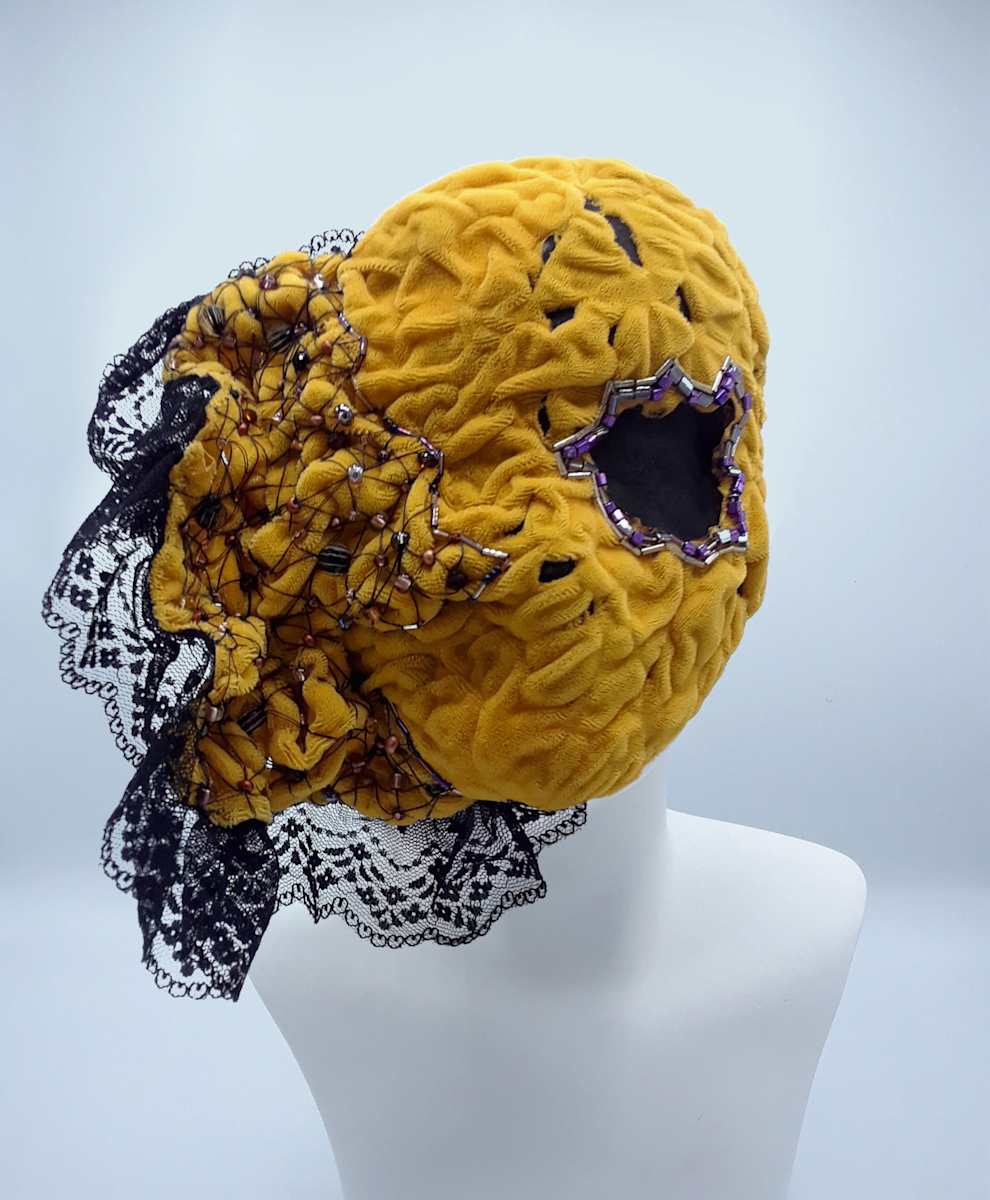 Mask in Yellow by Kendra Barnowski 