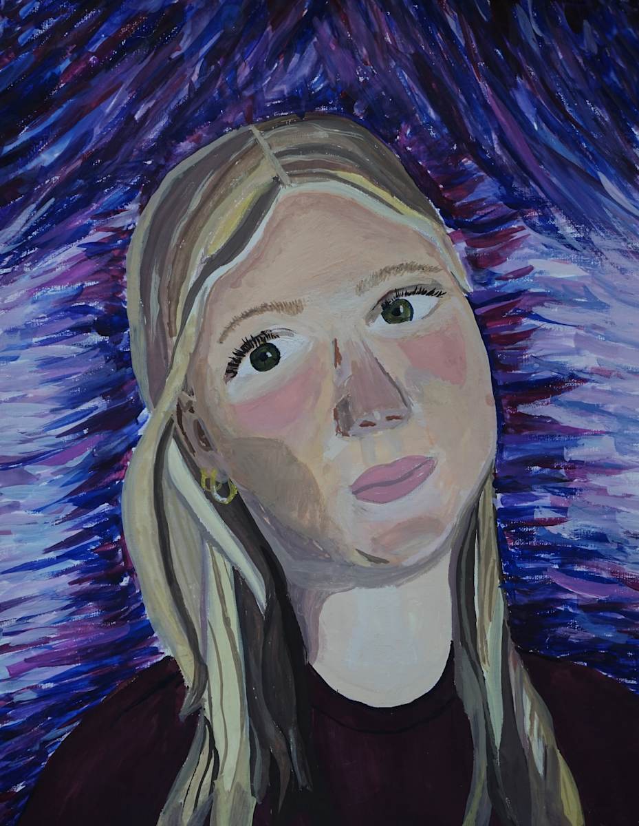 Self Portrait by Brenna Cannon, Image 1.