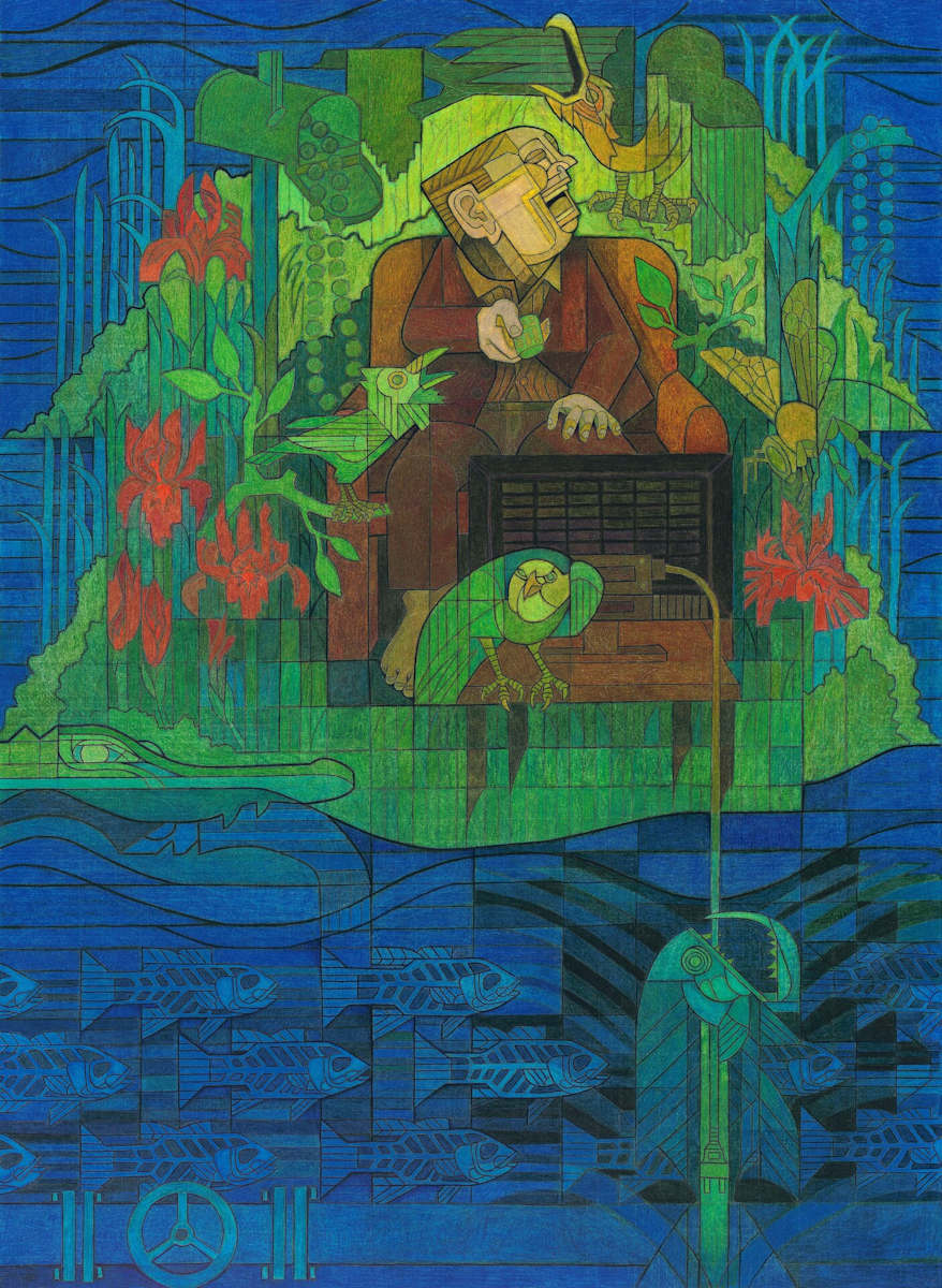 Isle de Jean Deaux by Lisa Devlin 