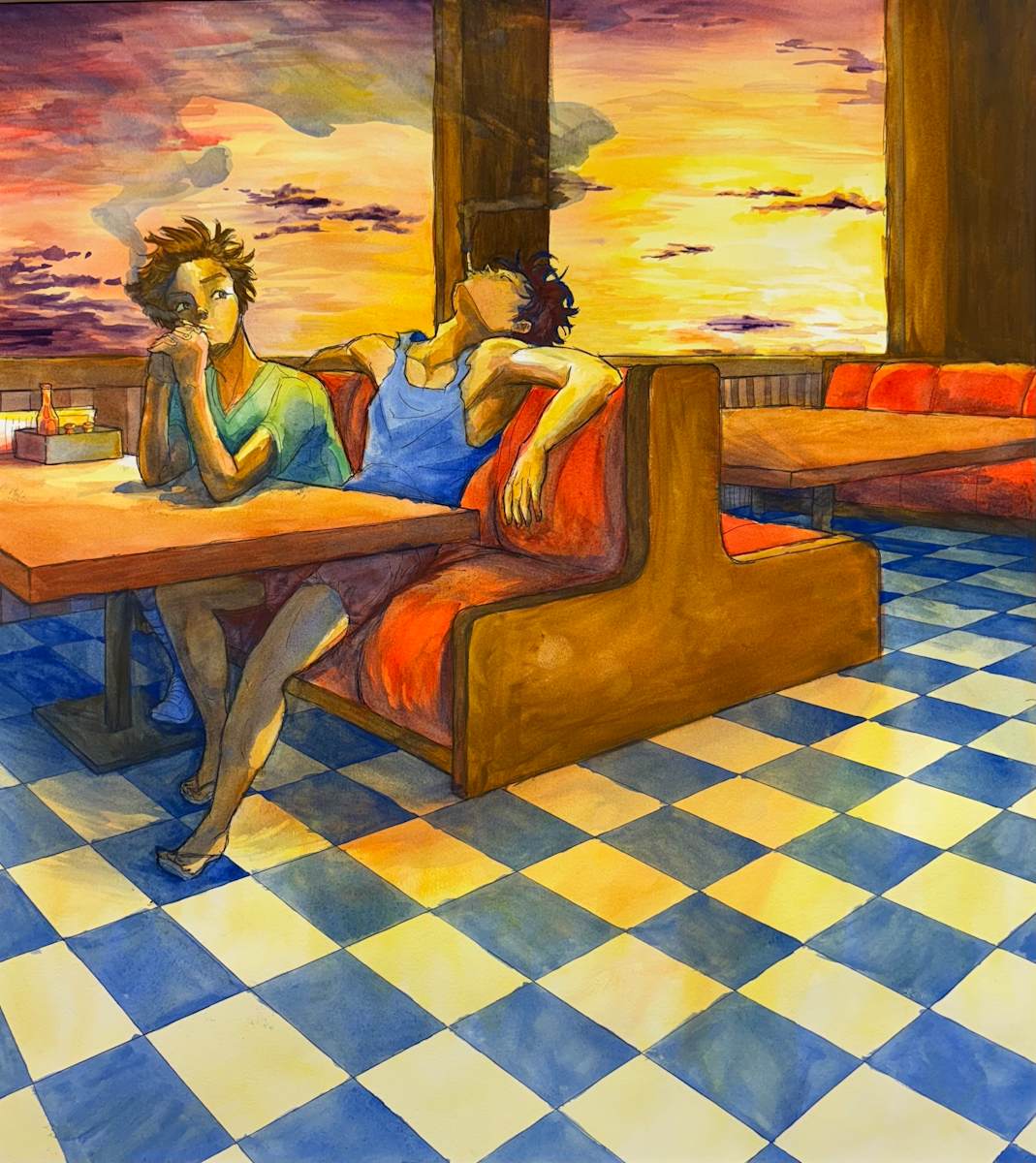 Diner by Brianna Hall 