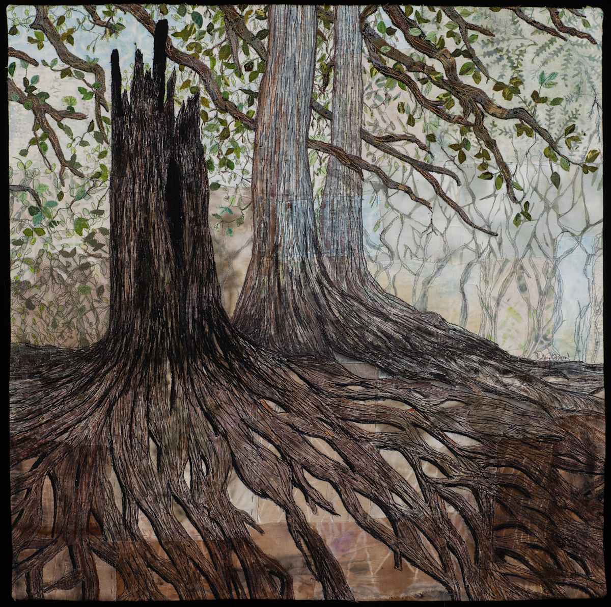 Avebury Oaks by Dorothy Raymond 