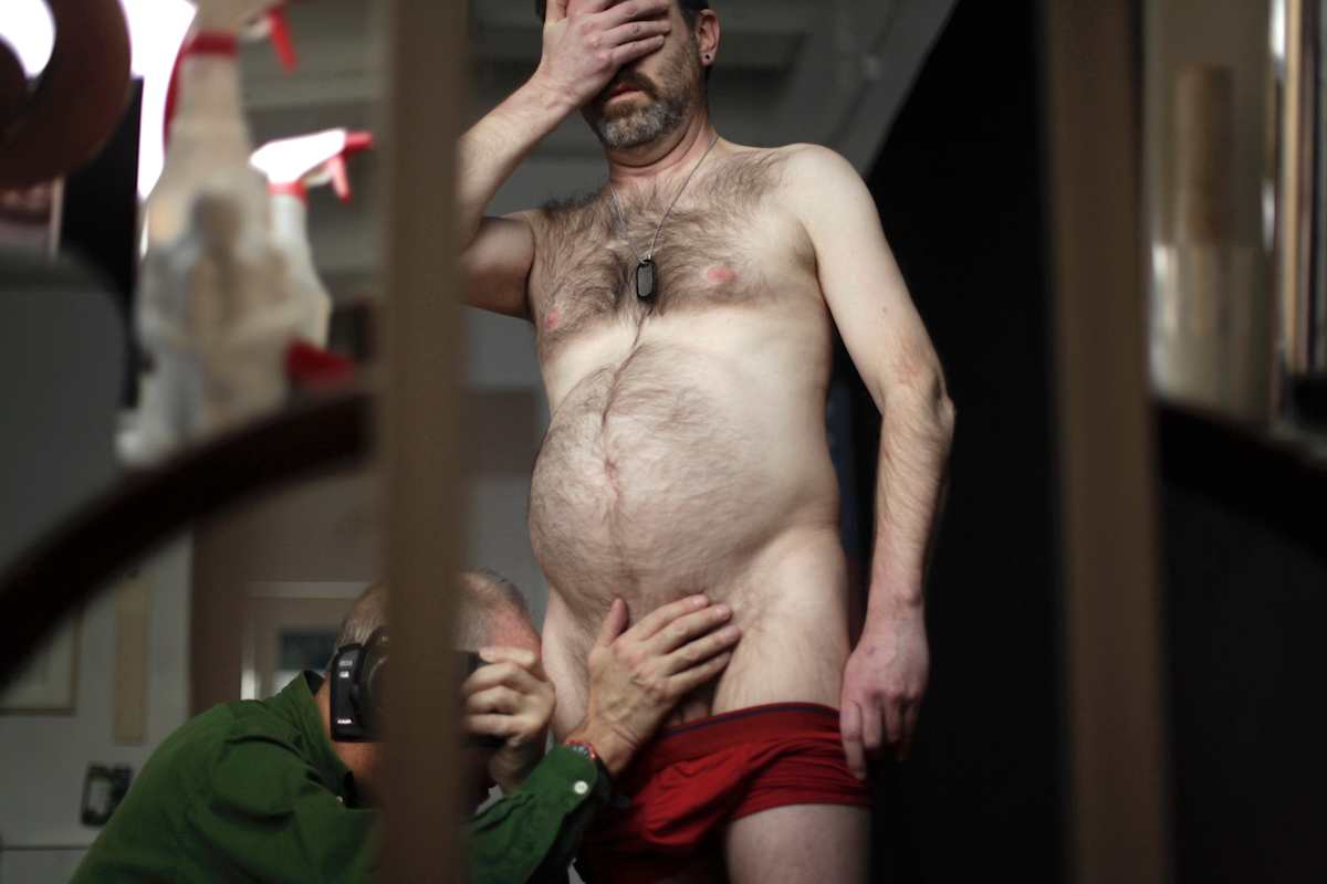 The Model and The Photographer by Robert Siegelman 