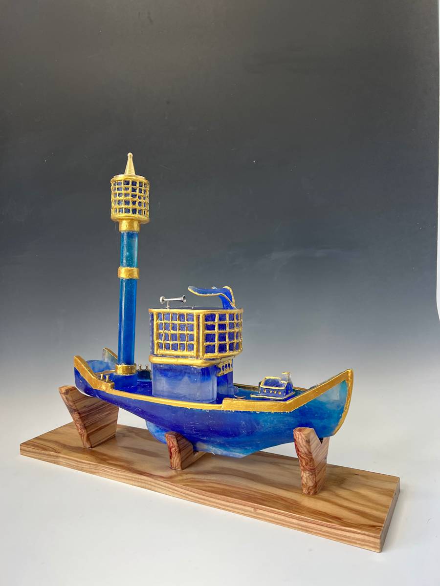 The Lightship Longhorn by Emmett Barnacle 