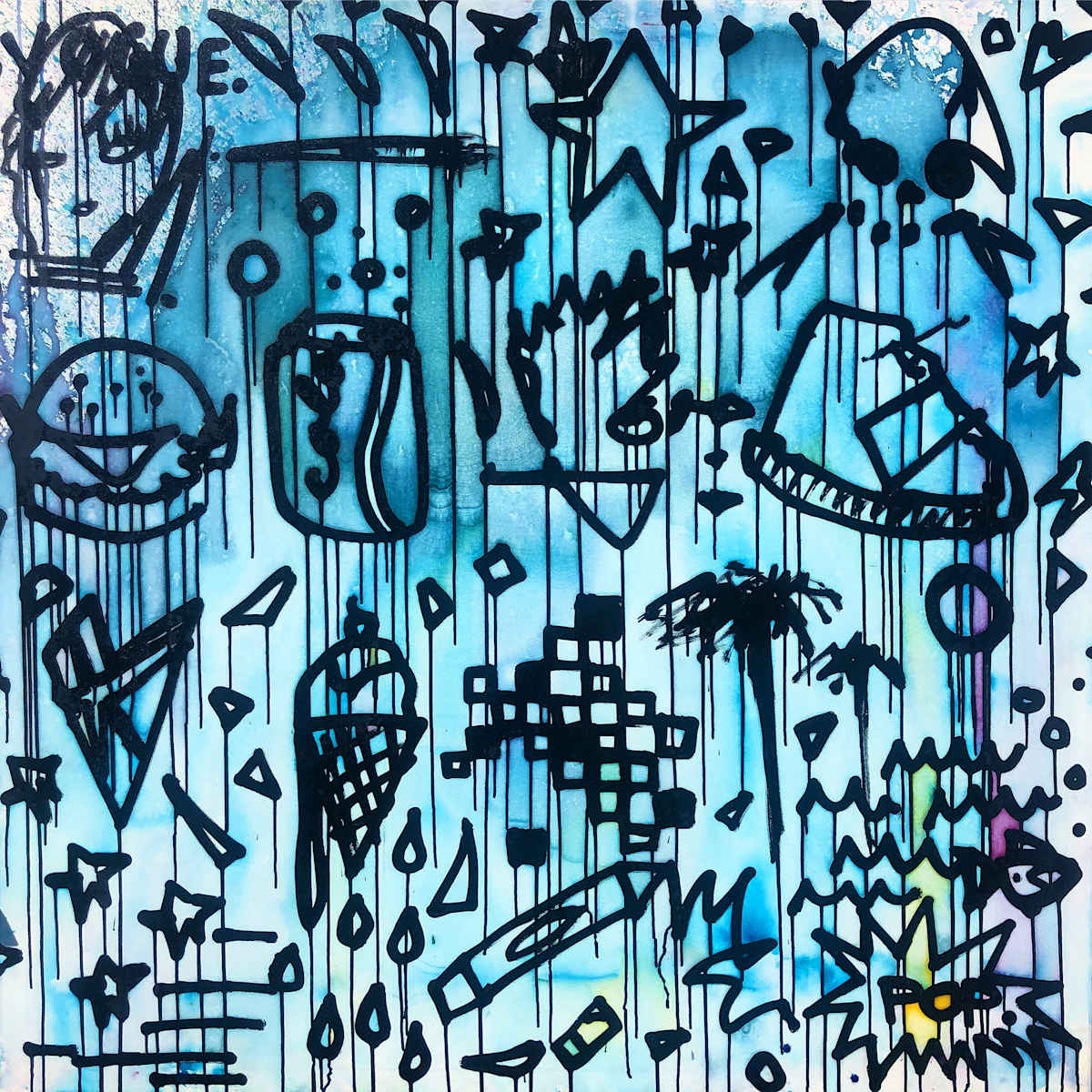 Blue Pop Dream by Gregory Siff 