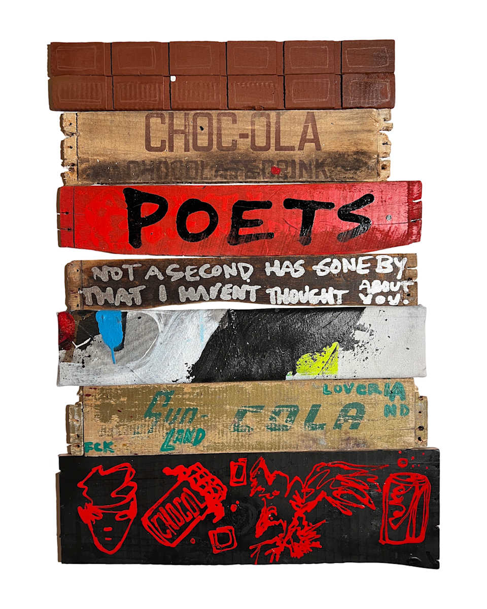 Survival Marker #5 (Chocolate Poets) by Gregory Siff, Image 1.