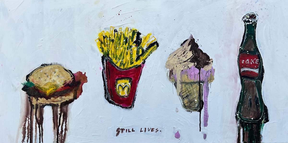 Still Lives (Happiness Dealer Meal) by Gregory Siff 