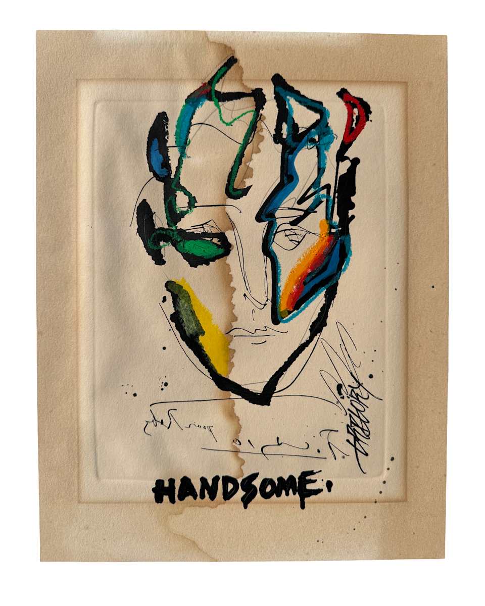 Handsome Roby PICASSO x GREGORY. Etching #3 by Gregory Siff, Image 1.