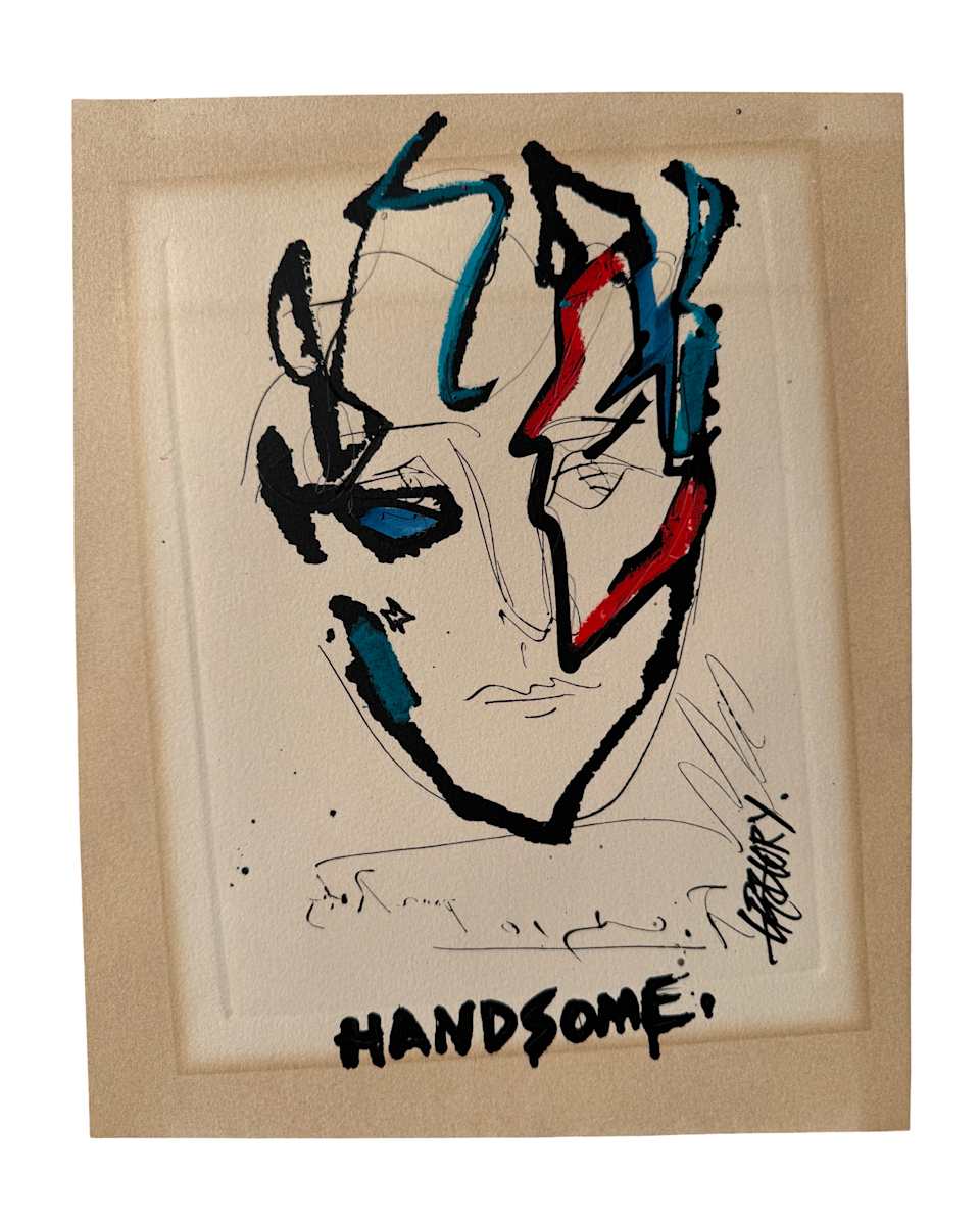 Handsome Roby PICASSO x GREGORY. Etching #4 by Gregory Siff, Image 1.