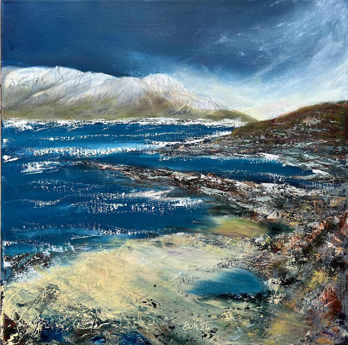 Snow on Brandon by Eithne O'Riordan 