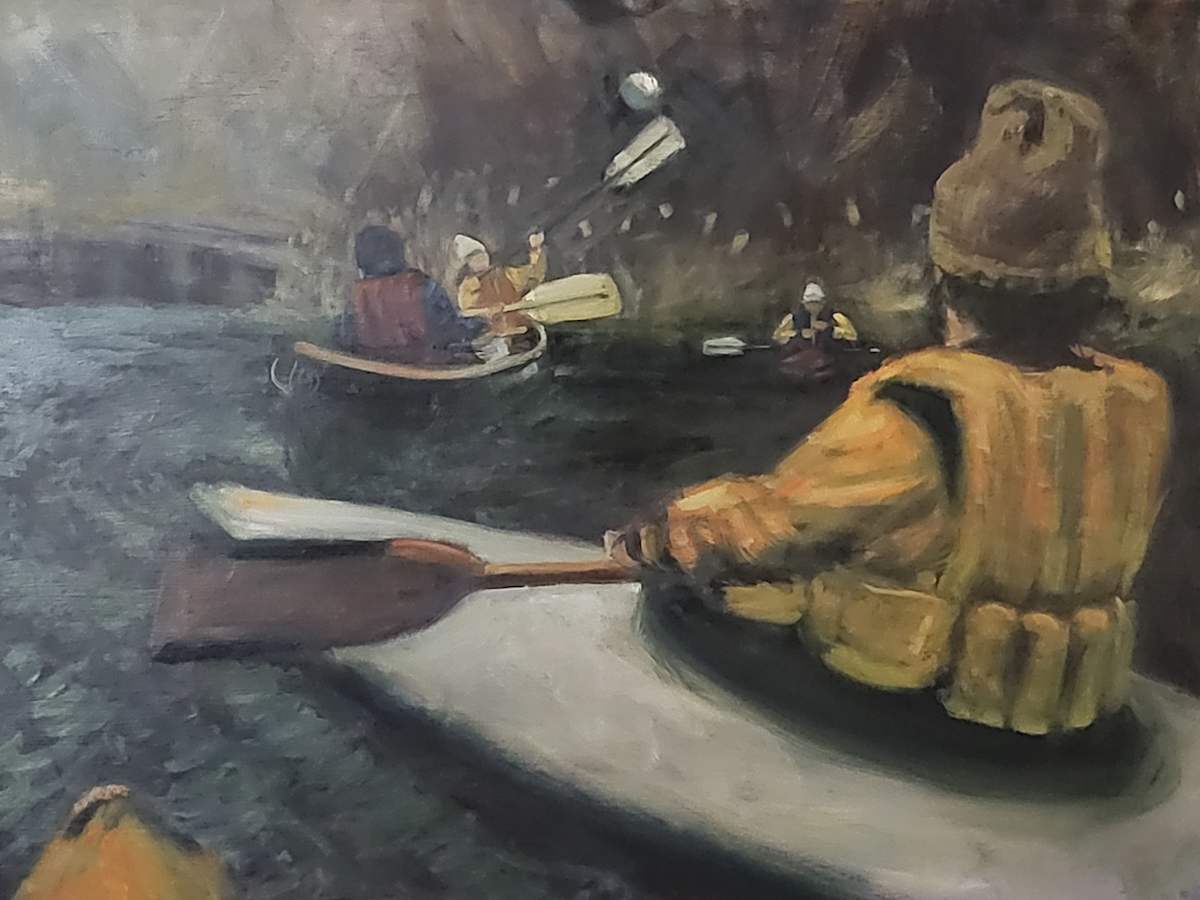 Kayaking Down A River in Hell [with Friends] by Sam Larson 