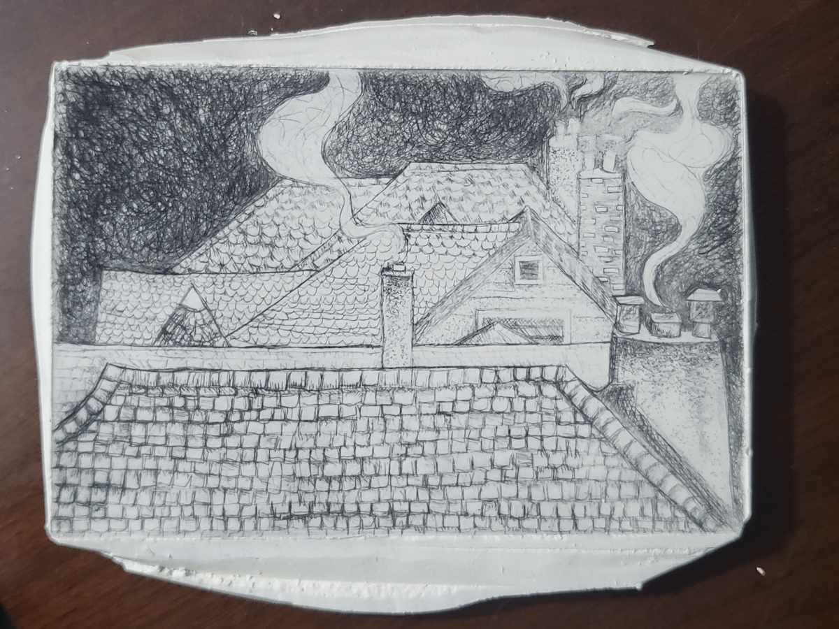 Rooftop View by Sam Larson 