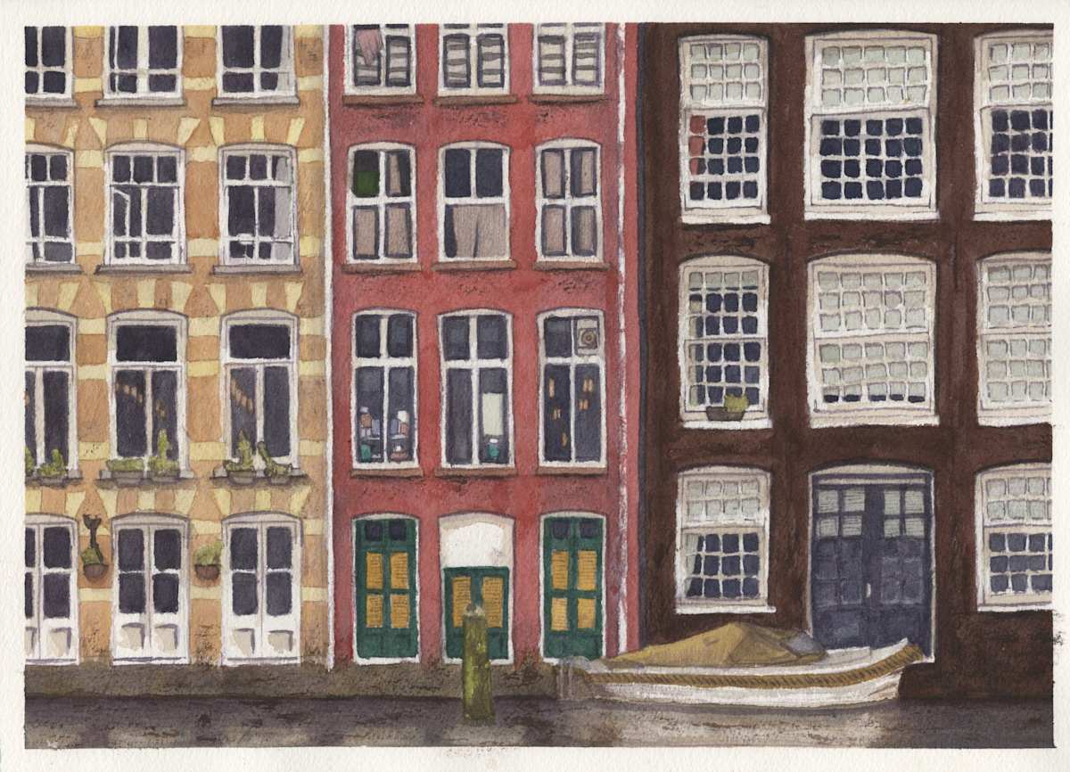 Visiting Amsterdam by Sam Larson 