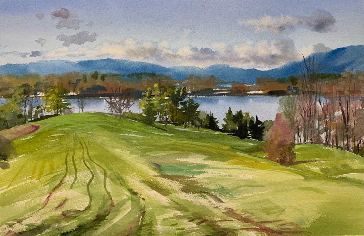 View from Rokeby by Betsy Jacaruso 