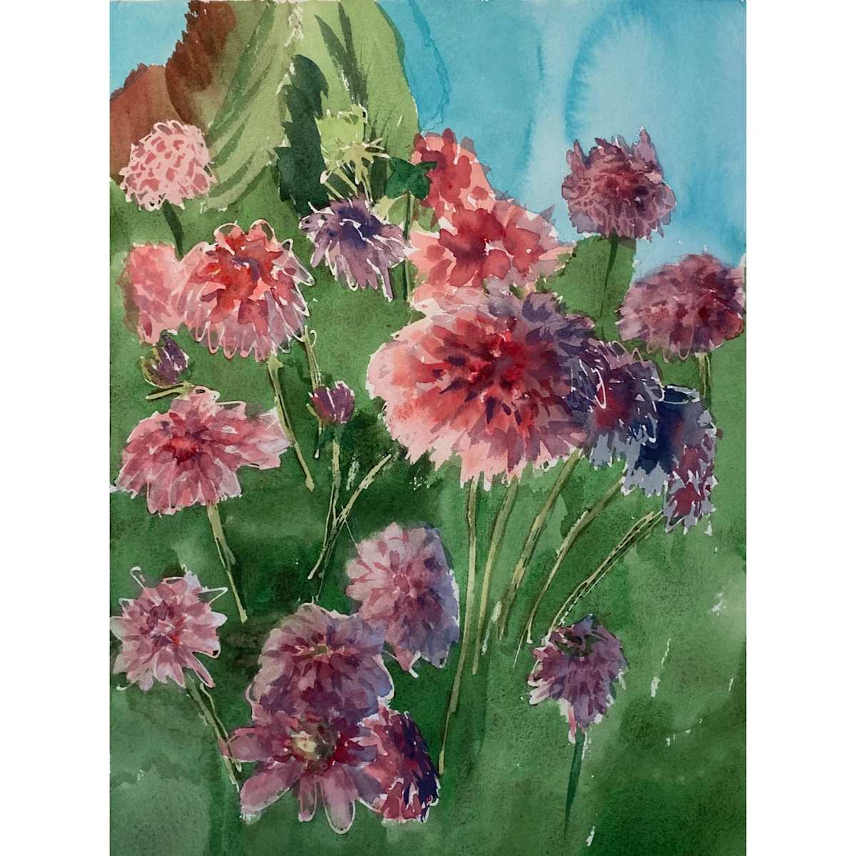 Dahlias, Kate Kester by Betsy Jacaruso Gallery 