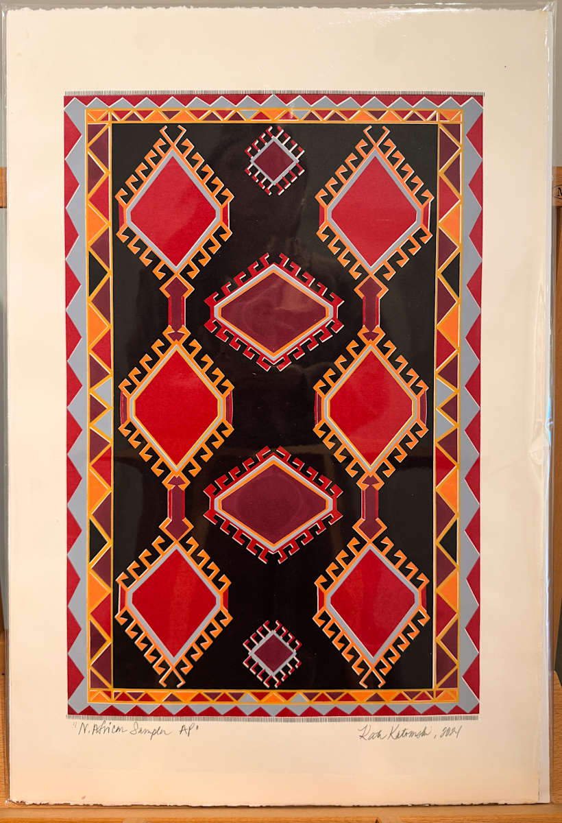 N. African Sampler AP, 2021 by Betsy Jacaruso Gallery 