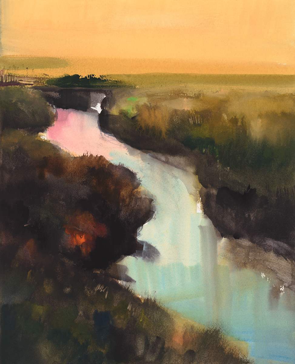 Tidal Marsh (APP #2 Framed) by Betsy Jacaruso Gallery, Image 1.