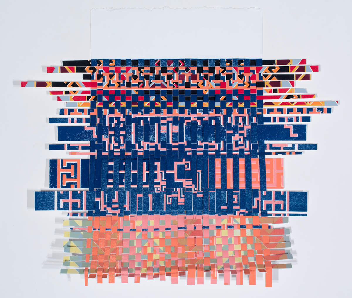 Woven Sampler #1, 2021 by Betsy Jacaruso Gallery 