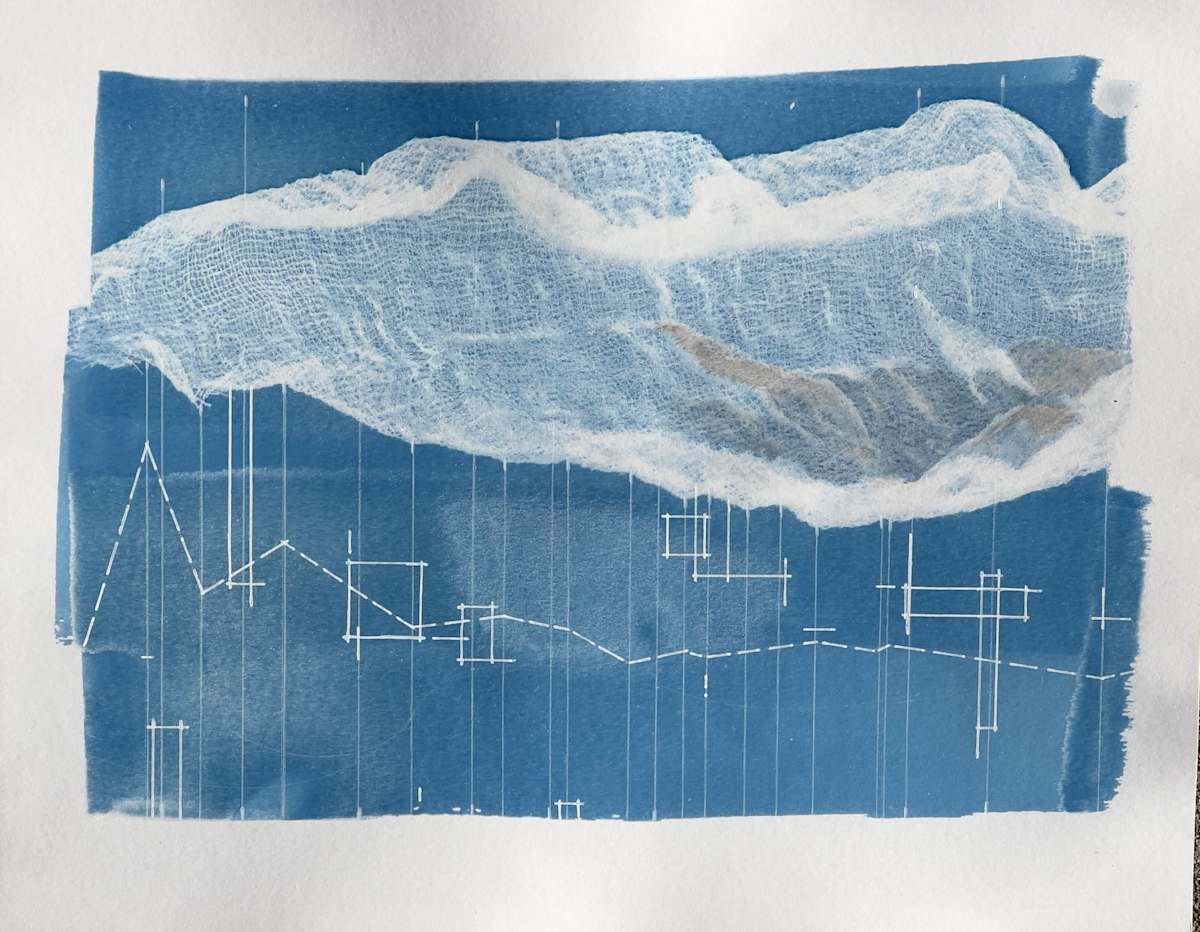 How to Draw a Cloud #16 by Lynn Vandeberg, Image 1.