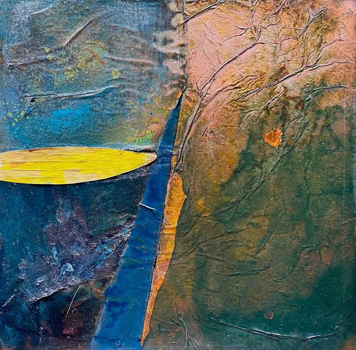 They walked along the river’s edge by Dee  Mostofi 