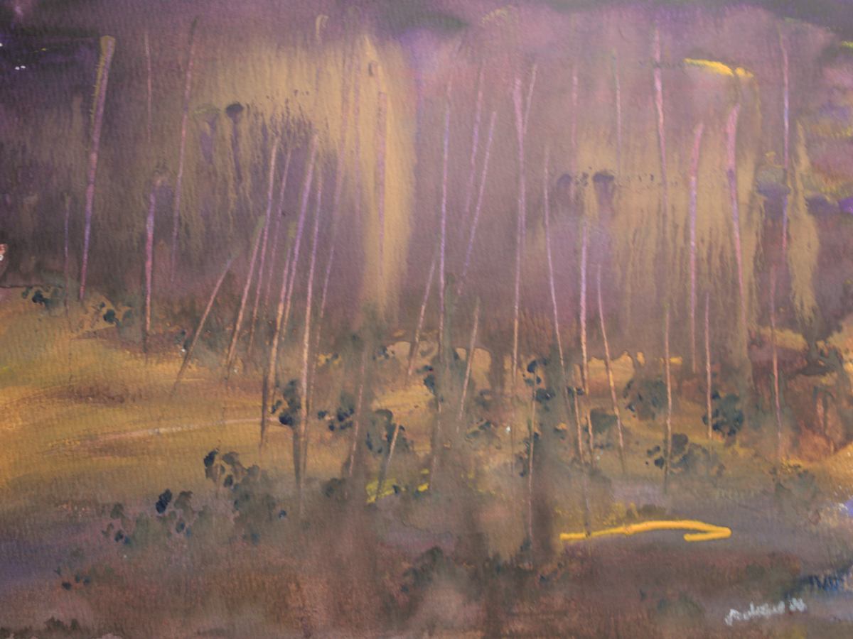 Enigmatic Forest At Dusk by Gregory Anderson, Image 1.