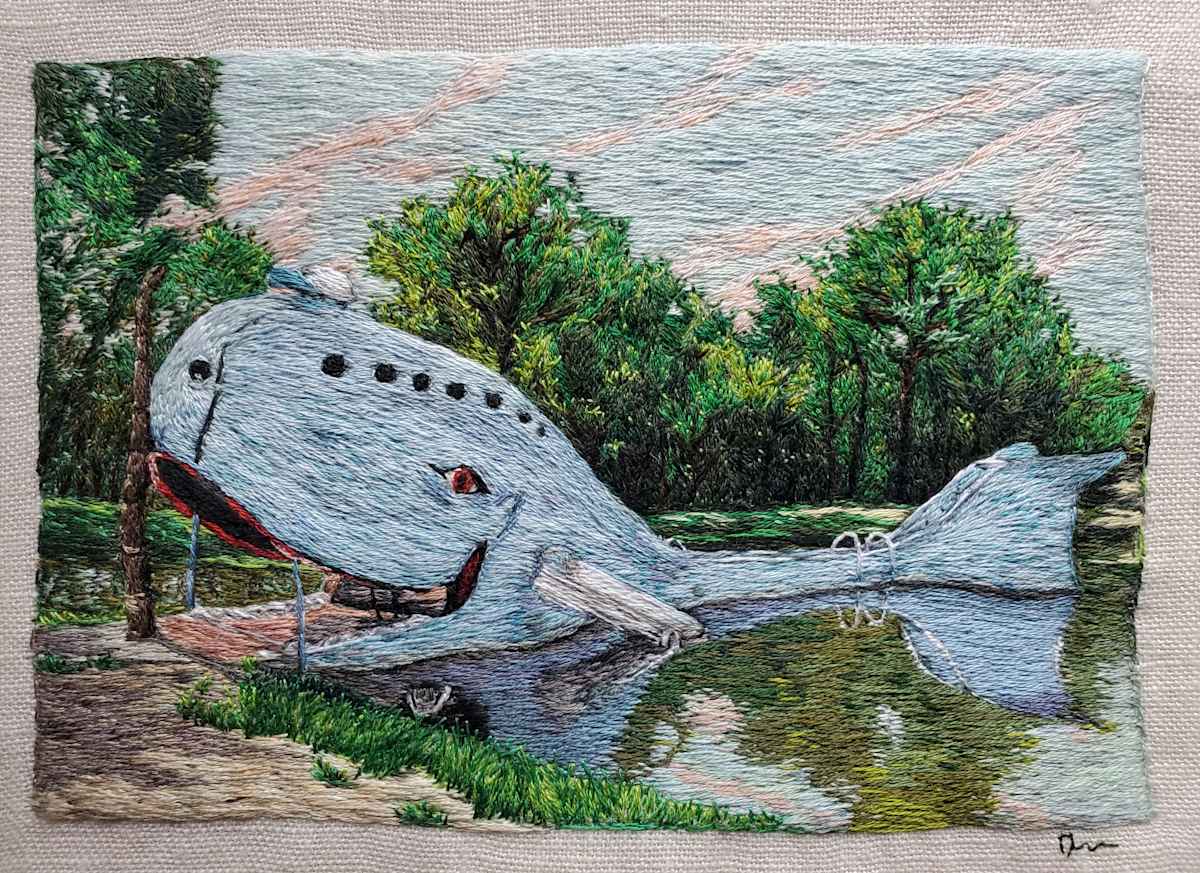 The Blue Whale of Catoosa by Darci Lenker 