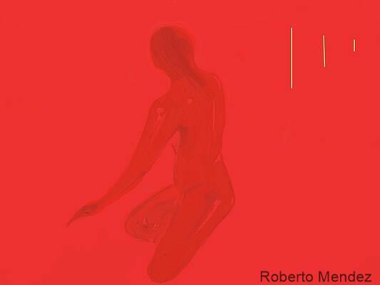 Whispers in Red by Roberto Mendez 