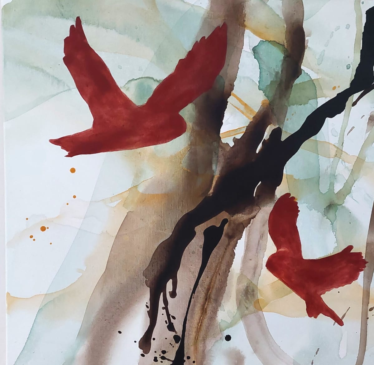 Birds #1 by Brenda Myrick 