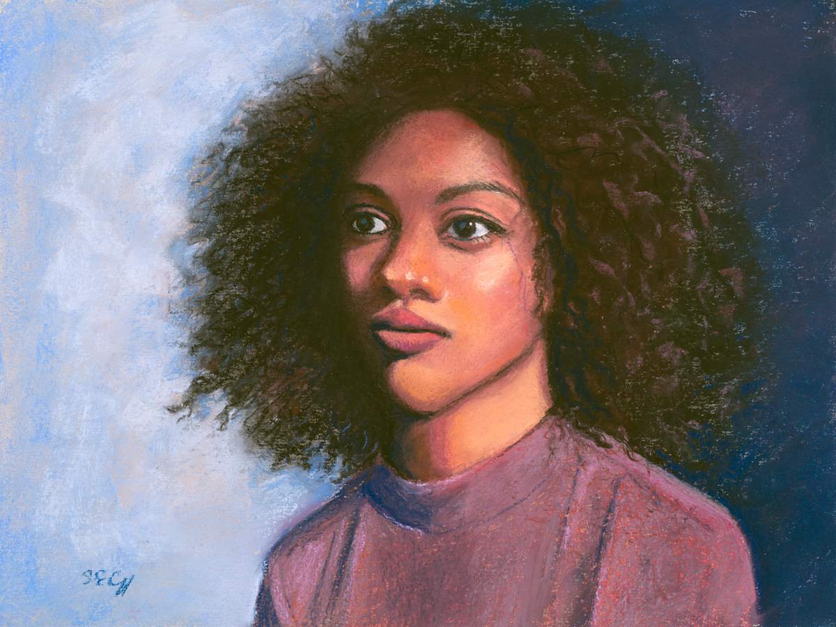 Sakina by Susan E Cunniff Fine Art 