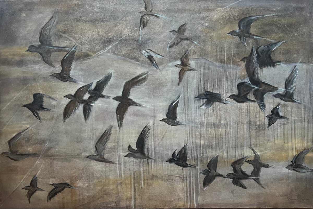 Birds in Flight by Laetitia Viljoen 