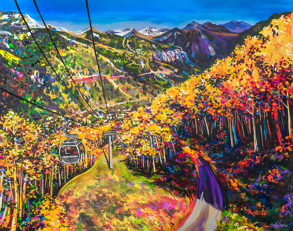 Telluride Fall Gondola by Emily Dwan, Image 1.