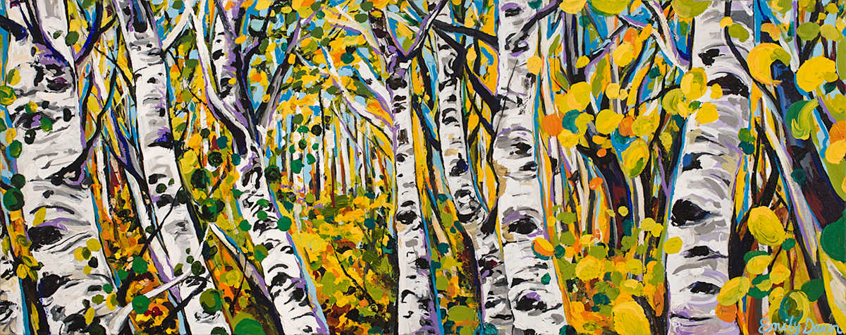 Horizintal Aspens by Emily Dwan, Image 1.
