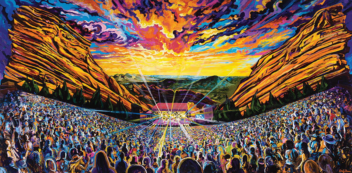 Red Rocks Sunset | Morrison, Colorado by Emily Dwan, Image 1.
