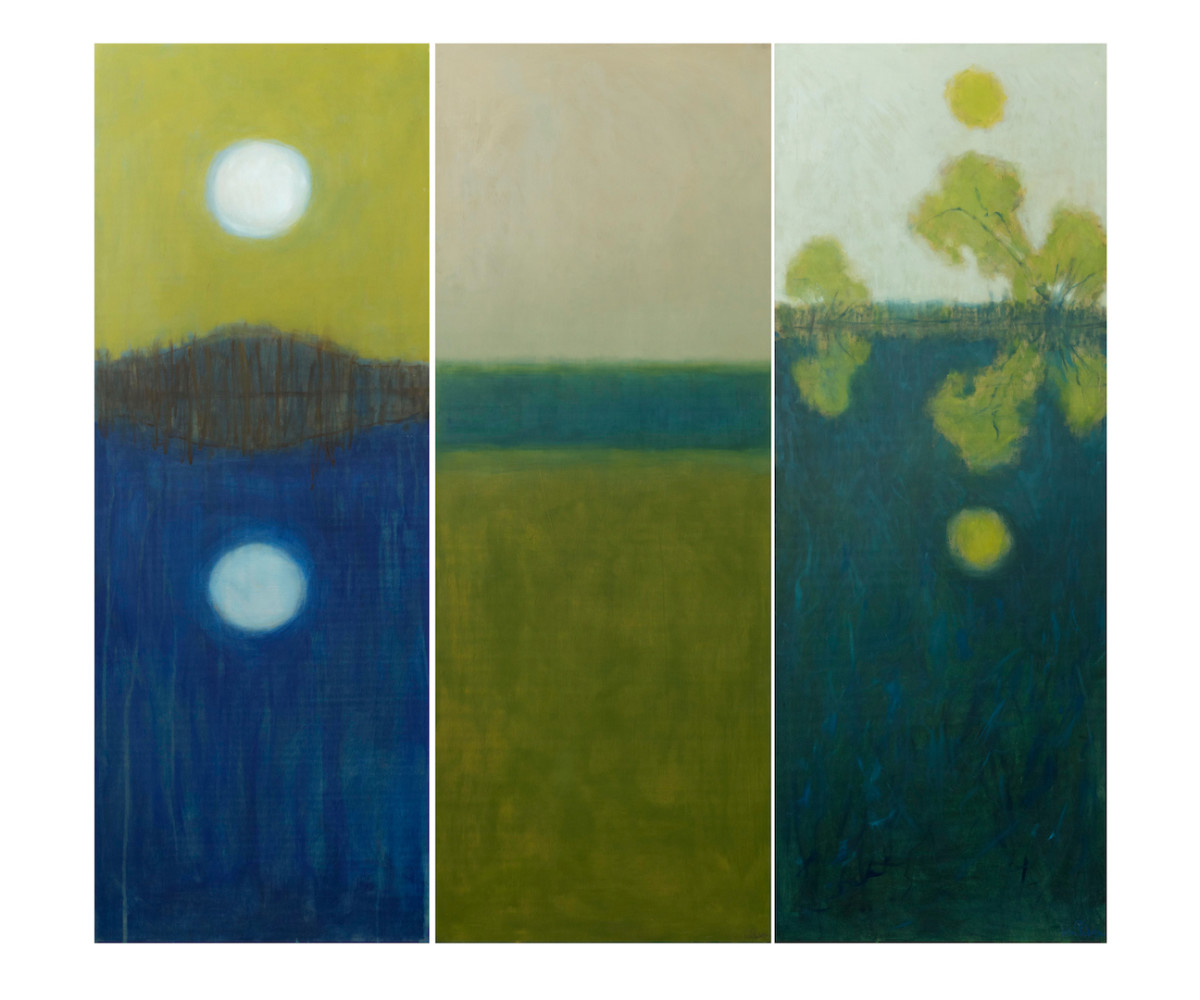 Triptych Segway by Lisa Marie Pedersen, Image 1.