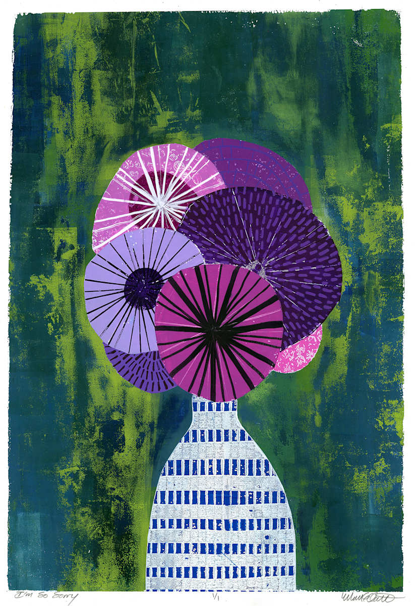 I'm So Sorry by Maren Oates  Image: Scanned version of the original