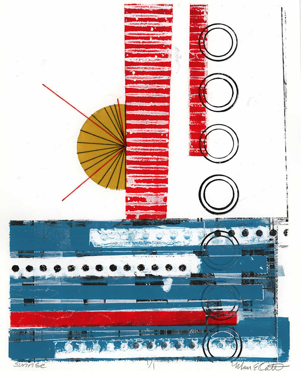 Sunrise by Maren Oates  Image: Scanned version of original