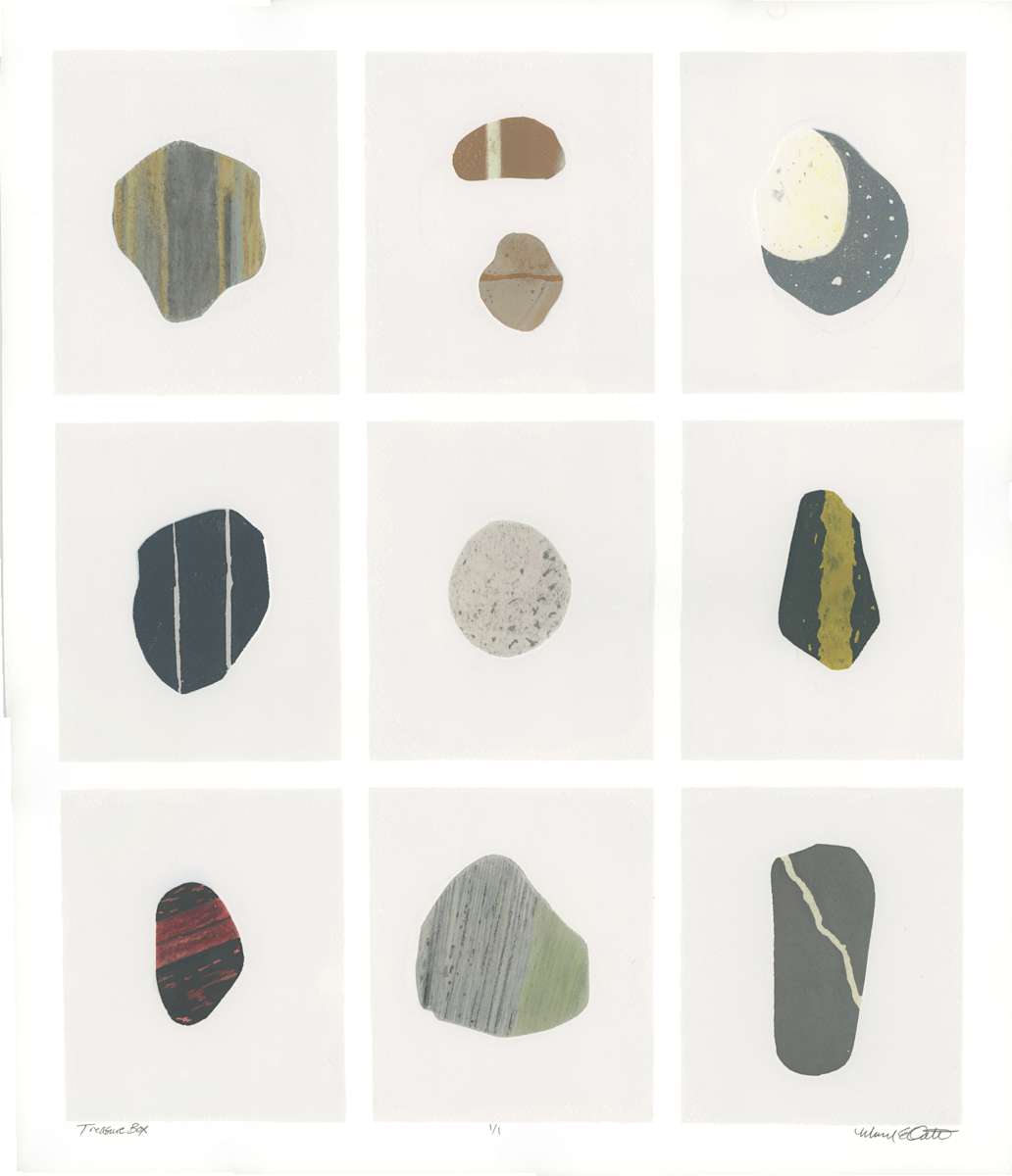 Treasure Box by Maren Oates  Image: Scanned version of original print