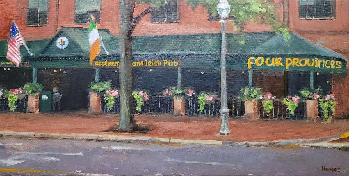 Four P's by Barbara Henris  Image: From the Falls Church Plein Air Festival 2025
