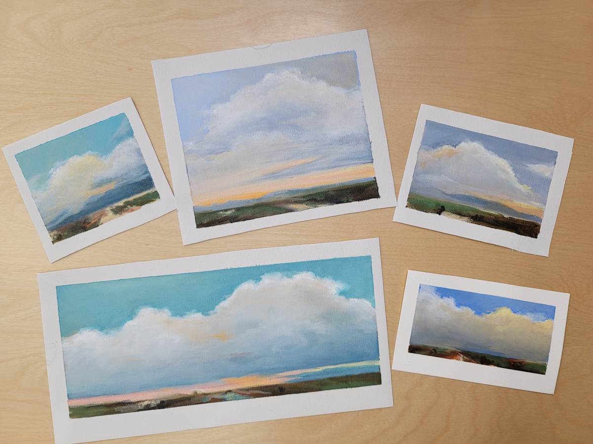 Sky Sketches by Barbara Henris 