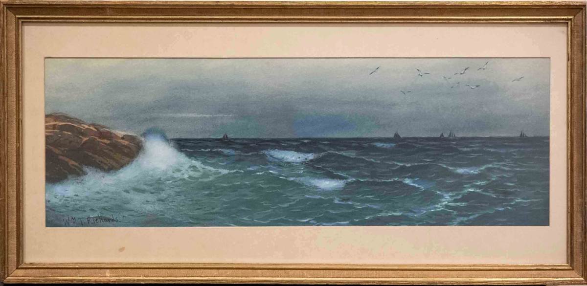 Untitled Seascape by William Trost Richards  (1833-1905) 