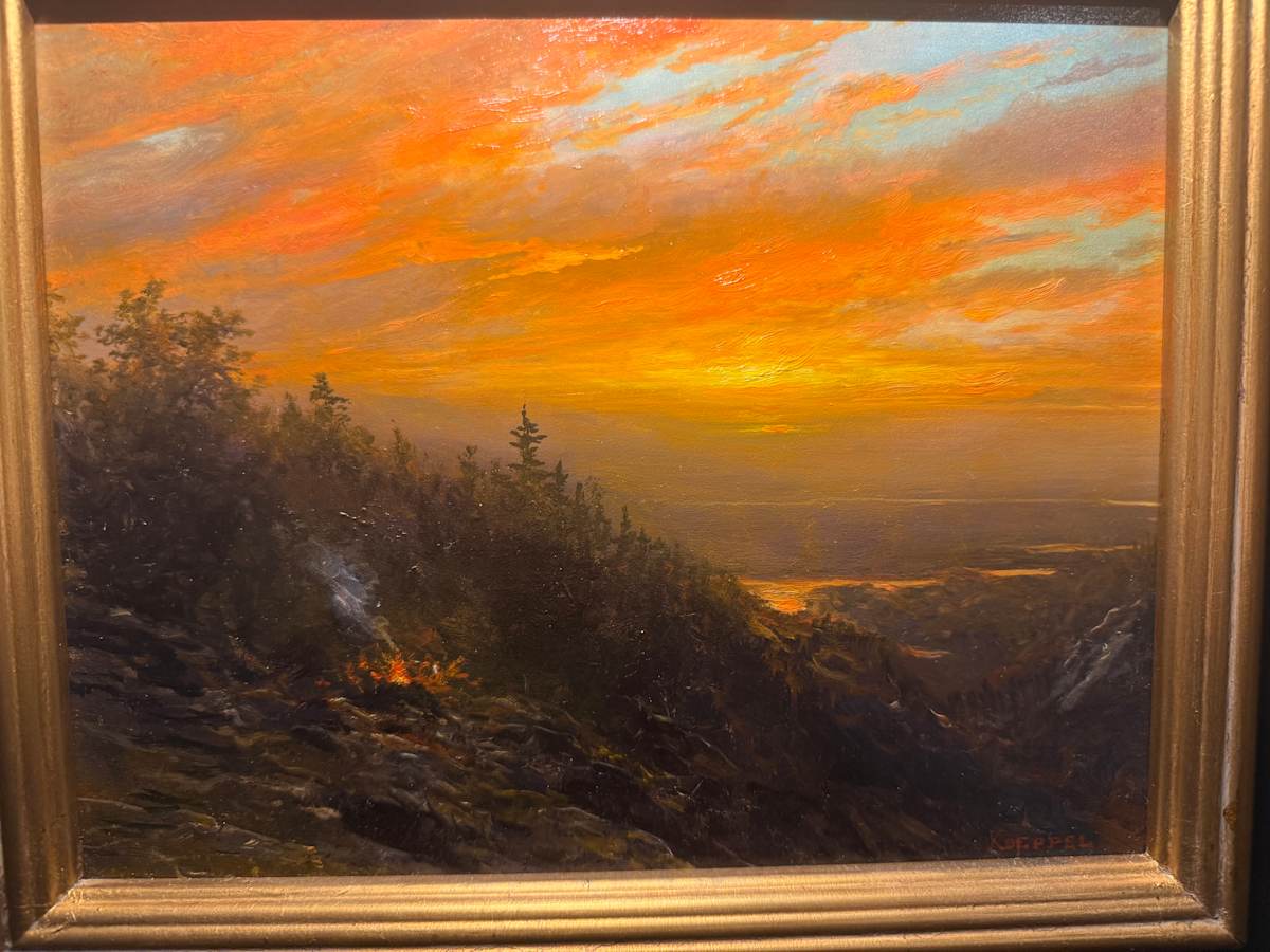 Catskills Campfire by Erik Koeppel 