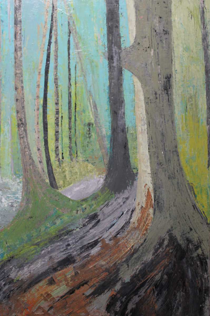 Lewis Pass bush walk by Susan G Stewart 