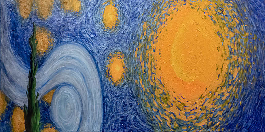 A Smidge of the Starry Night by Timothy Griffith 
