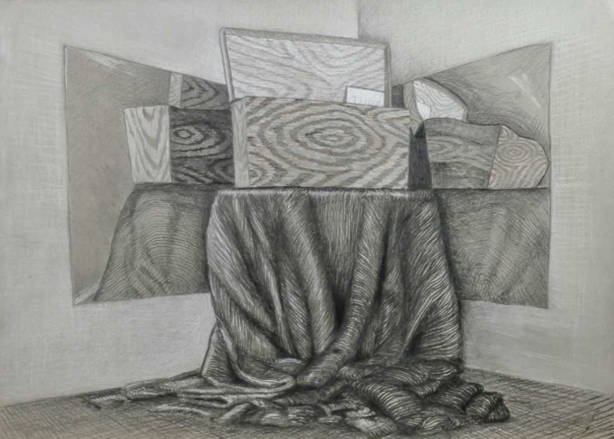 Still Life with Two Mirrors by Timothy Griffith 